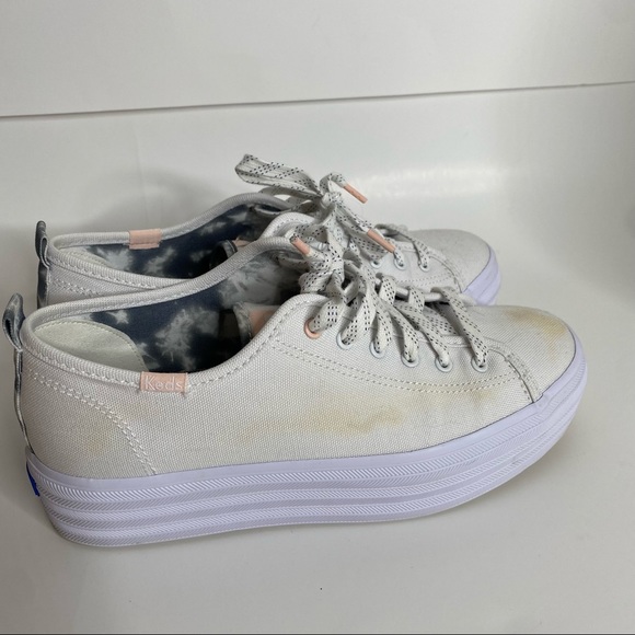 White Ked’s Tripple Up Platform Sneakers - Picture 6 of 14